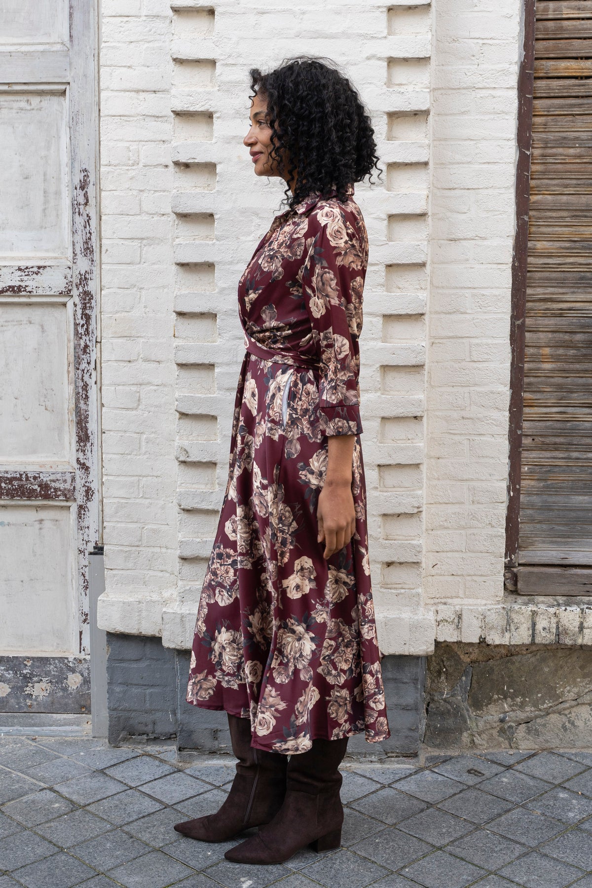Sira Flower Jurk