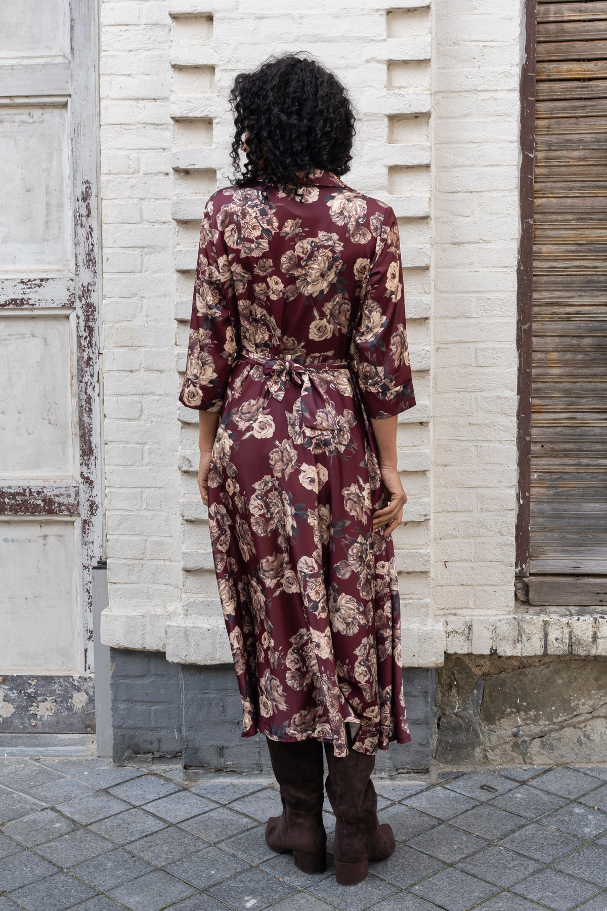 Sira Flower Jurk