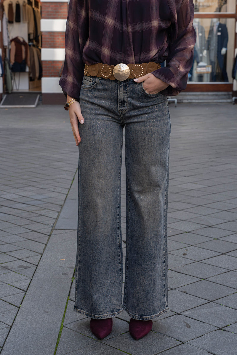 Zyara Glitter Jeans