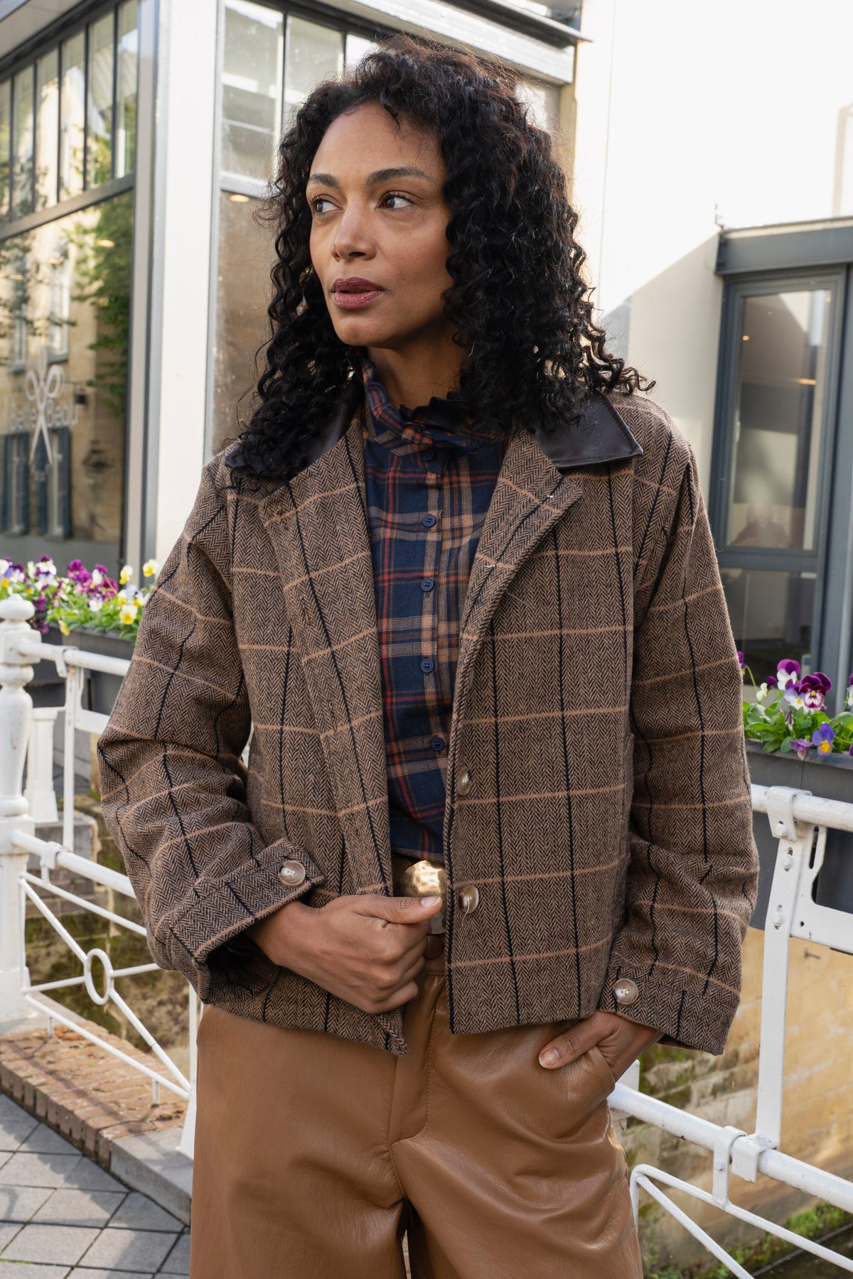 Nadja Check Jacket
