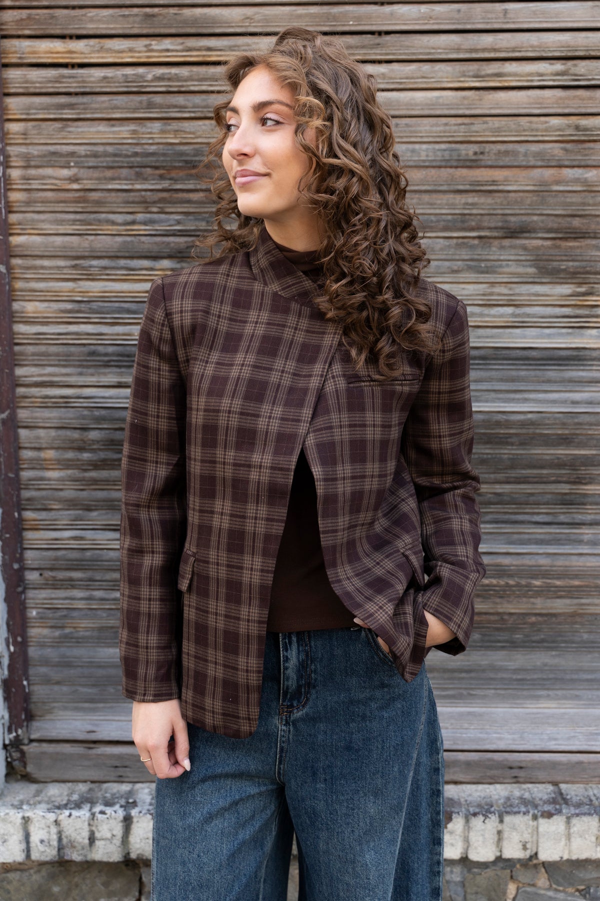 Filipa Check Blazer